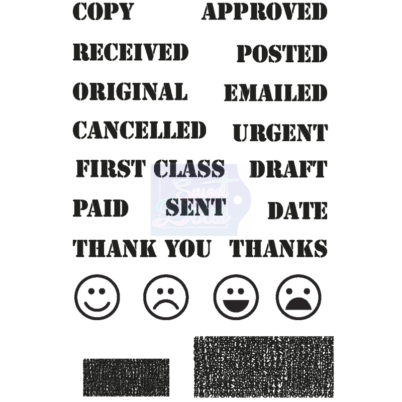 Sweet Dixie Office Stamps