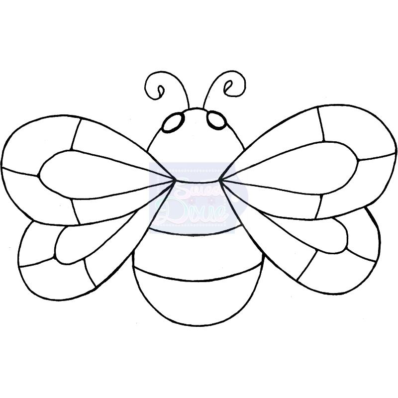 Sweet Dixie Zendoodle Bee by Lindsay Mason