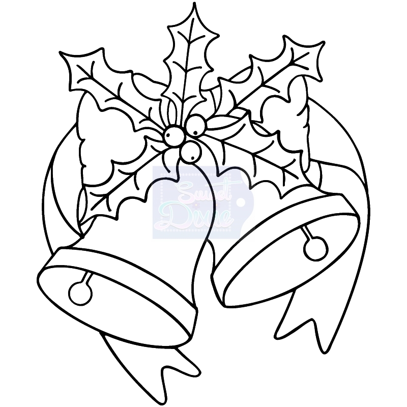 Sweet Dixie Silver Bells stamp set by Sharon Callis