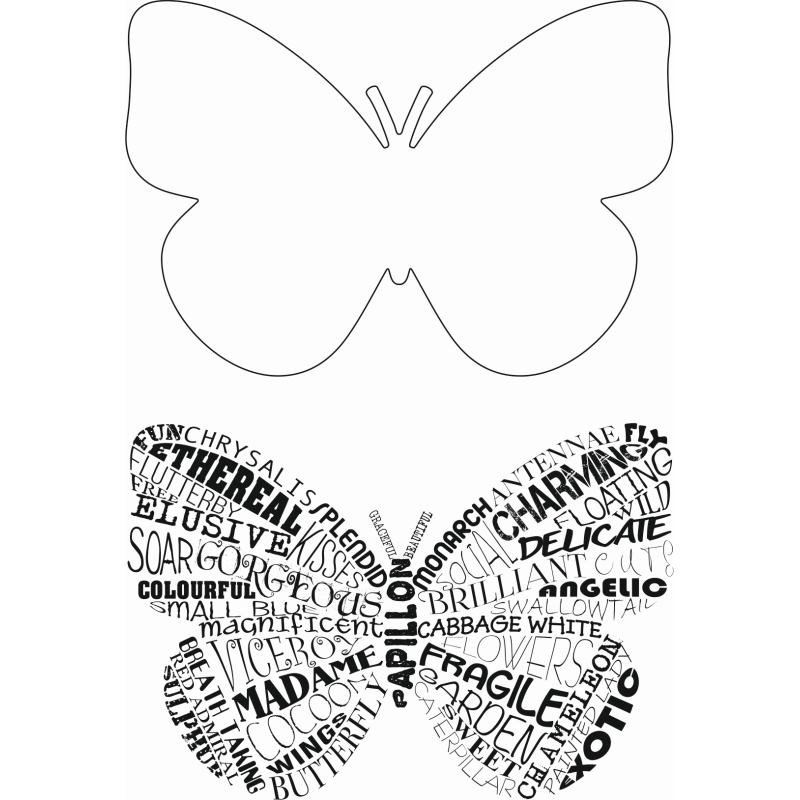 Sweet Dixie Flutterby stamp set