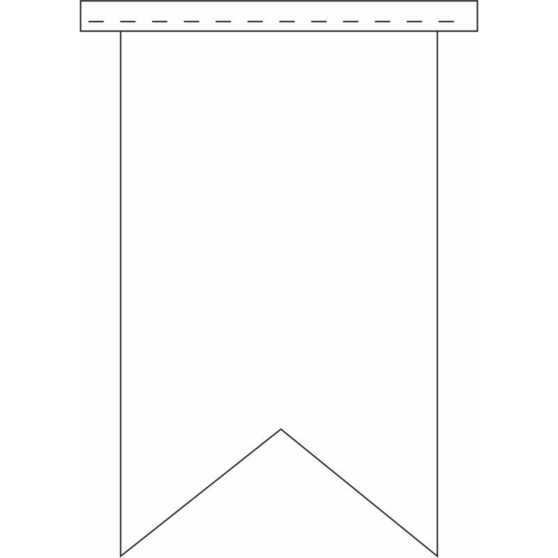Sweet Dixie Flag Bunting stamp set