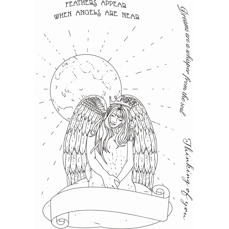 Sweet Dixie Restful Angel Tattoo Dreams Collection