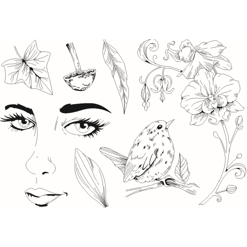 Sweet Dixie Ivy Nature Maidens by Kelly O'Gorman 