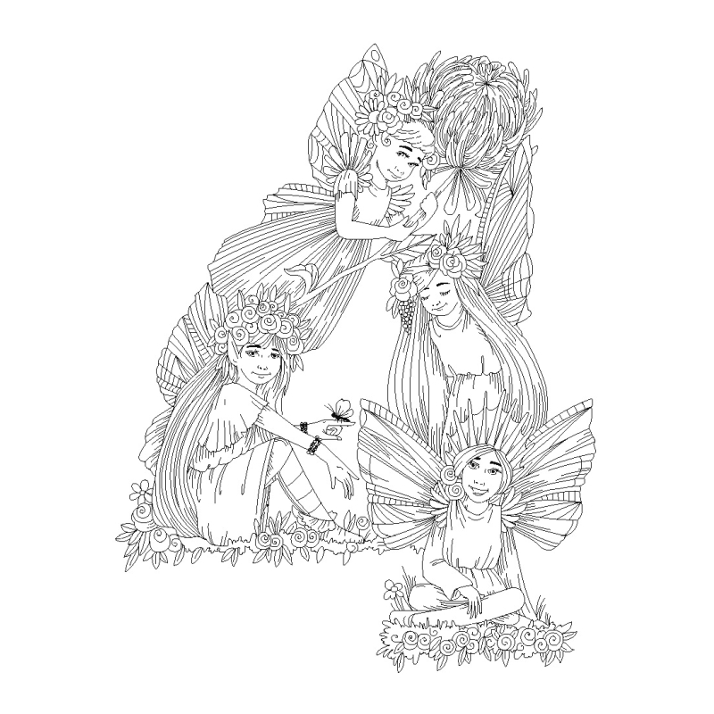 Sweet Dixie Fairy Number 4 by Kelly O'Gorman