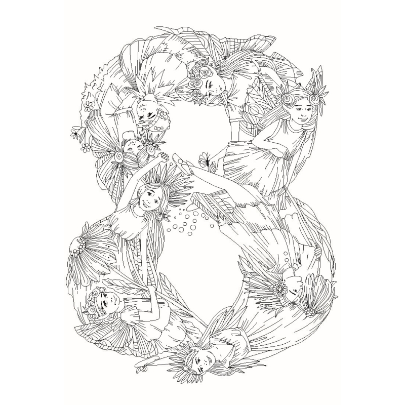 Sweet Dixie Fairy Number 8 by Kelly O'Gorman