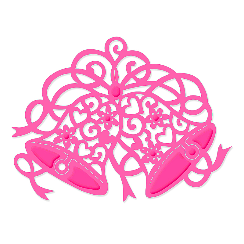 Sweet Dixie Wedding Bells die set