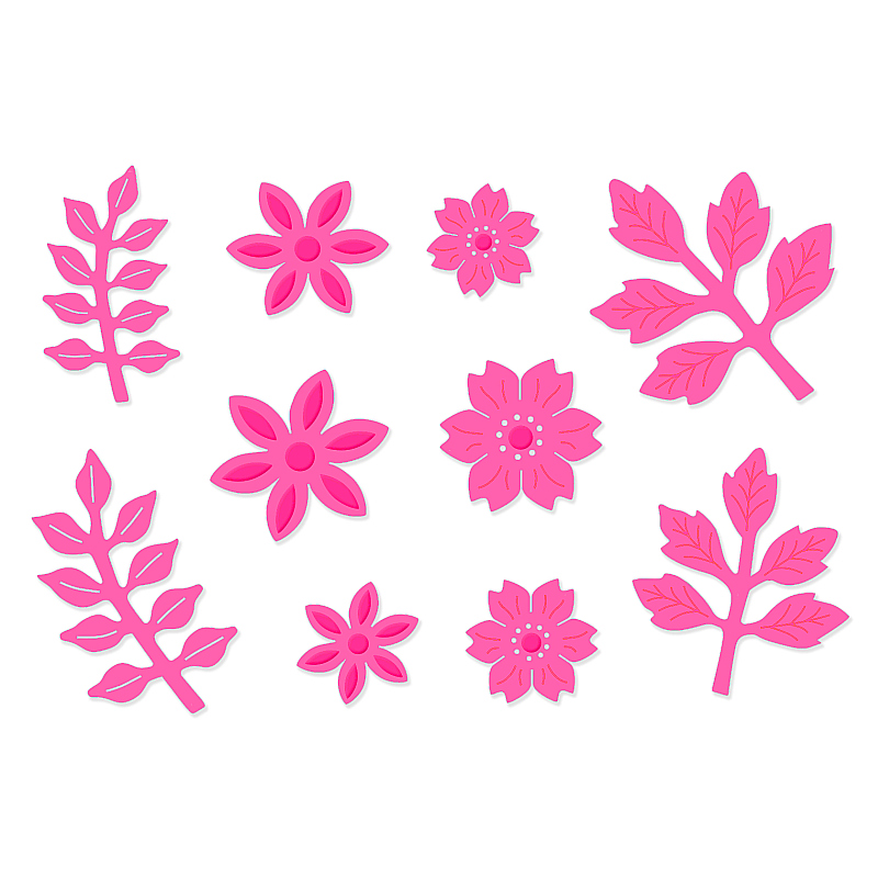 Sweet Dixie Floral Blooms die set