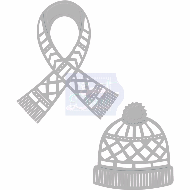 Sweet Dixie Scarf & Hat die set