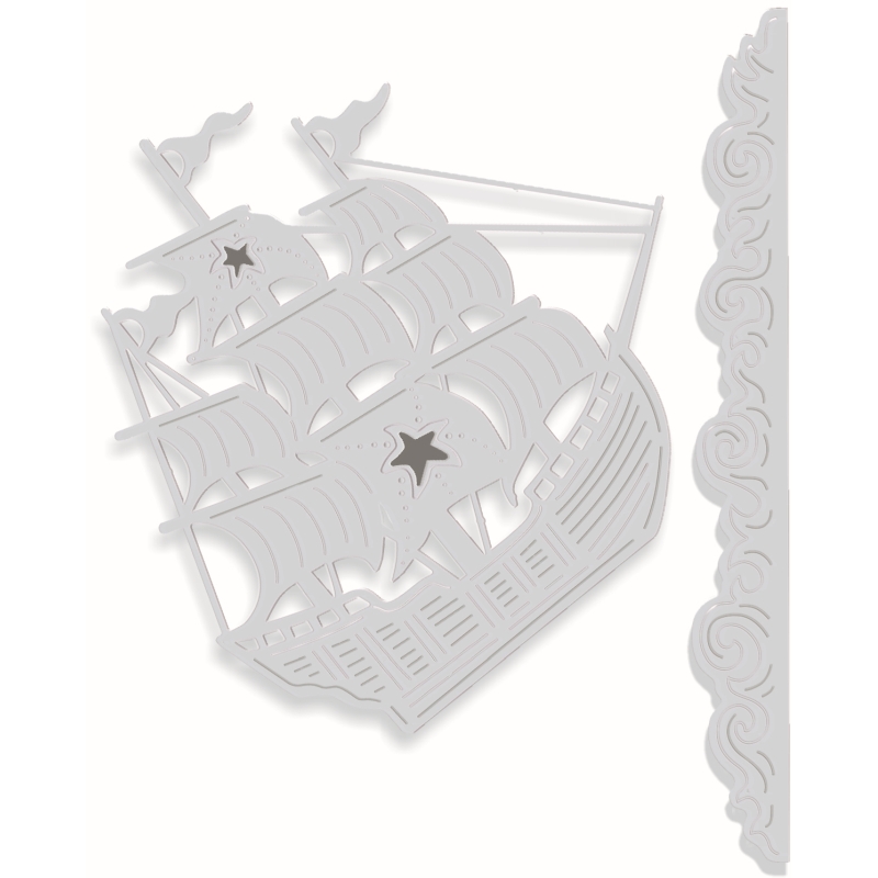 Sweet Dixie Galleon die set