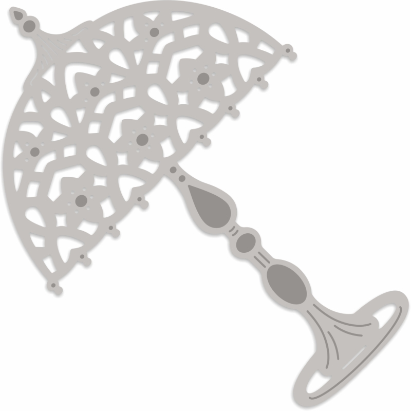 Sweet Dixie Filigree Table Lamp die set