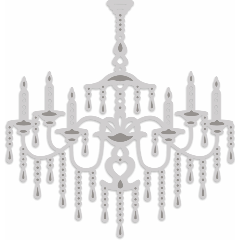 Sweet Dixie Chandelier die set