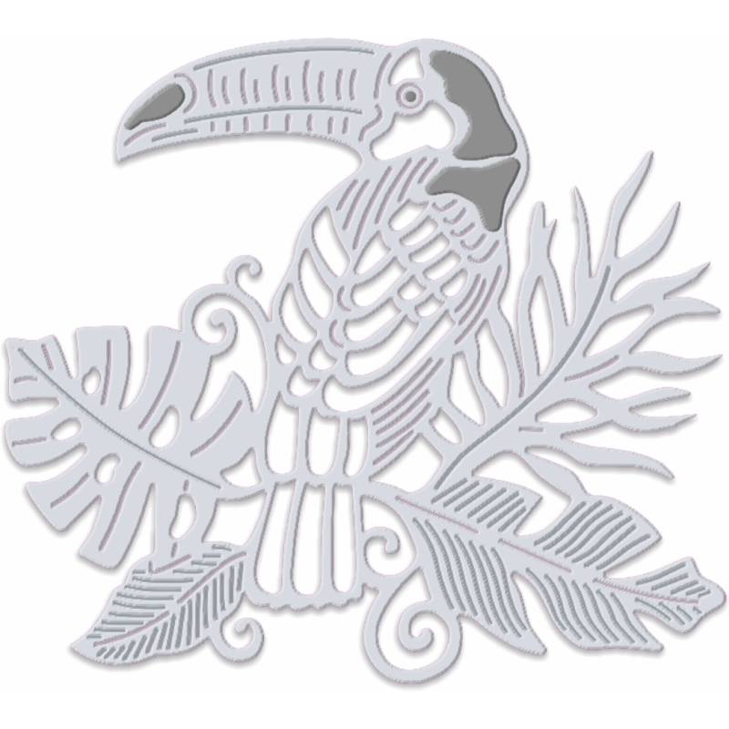 Sweet Dixie Toucan die set