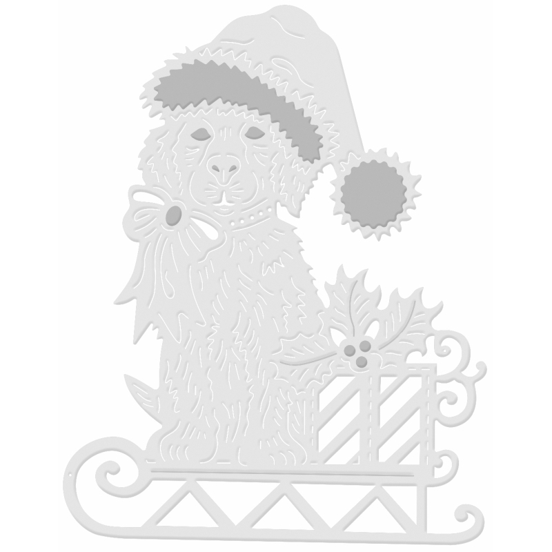 Sweet Dixie Puppy & Sledge die set