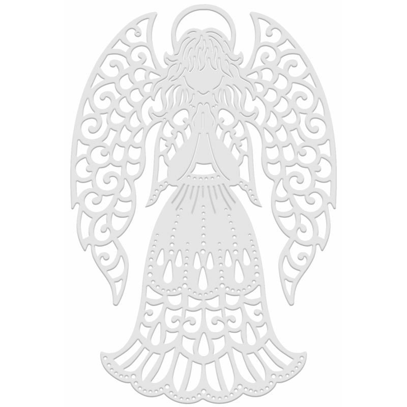 Sweet Dixie Christmas Angel die set