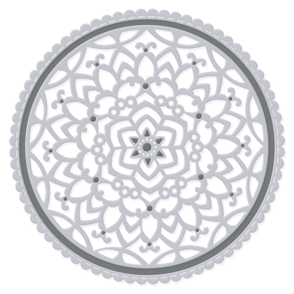 Sweet Dixie Filigree Mandala die set