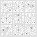 Sweet Dixie Christmas Block Background die set