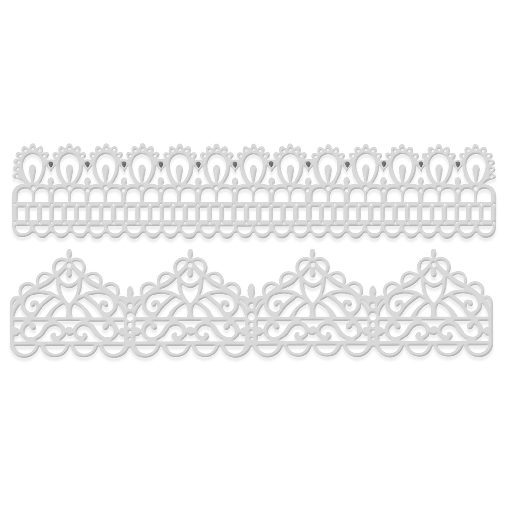 Delicate Lace Border Sweet Dixie Cutting Die