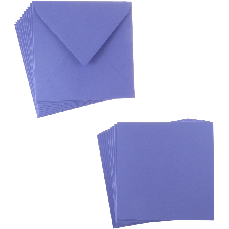Sweet Dixie Purple Square Card & Envelopes (10)