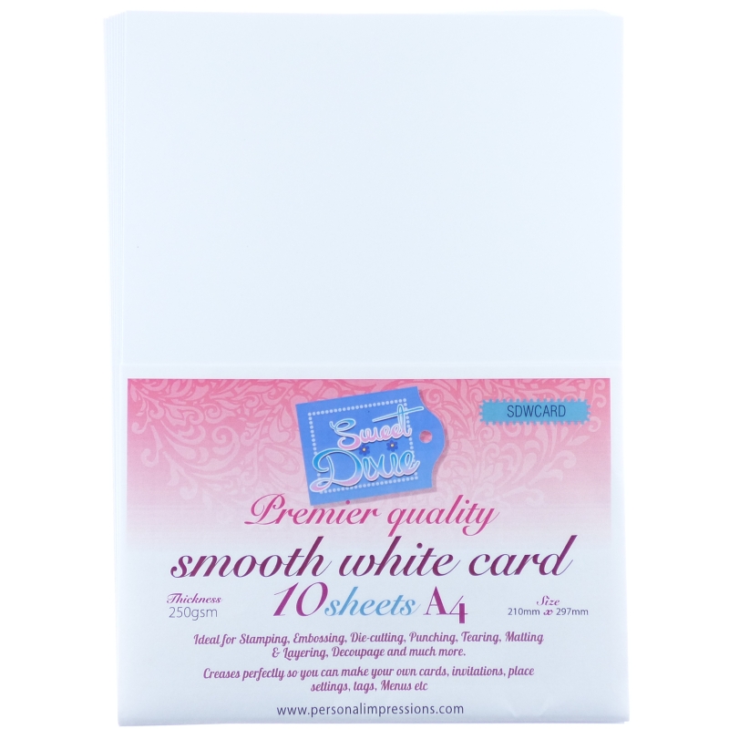 Sweet Dixie A4 Premier Smooth White Card (x10)