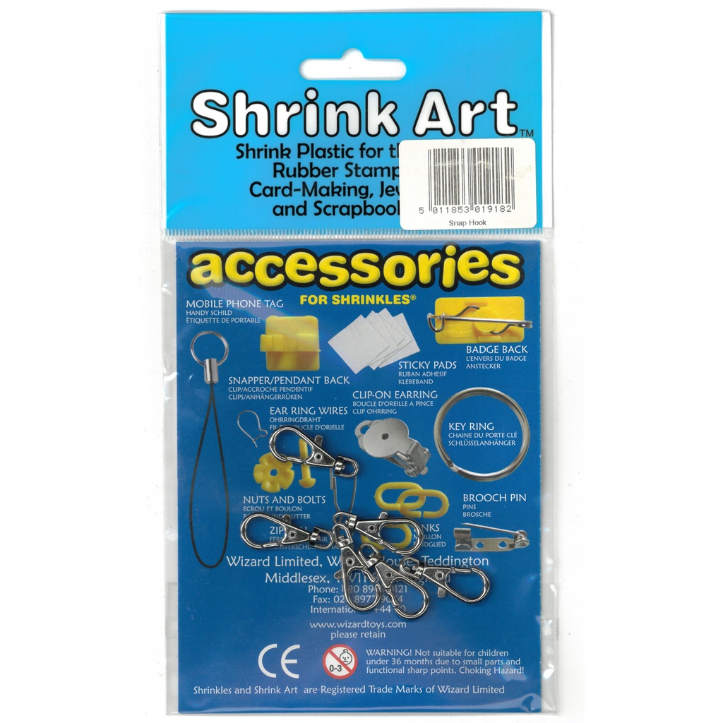 Shrink Art Accessories - Snap Hook 