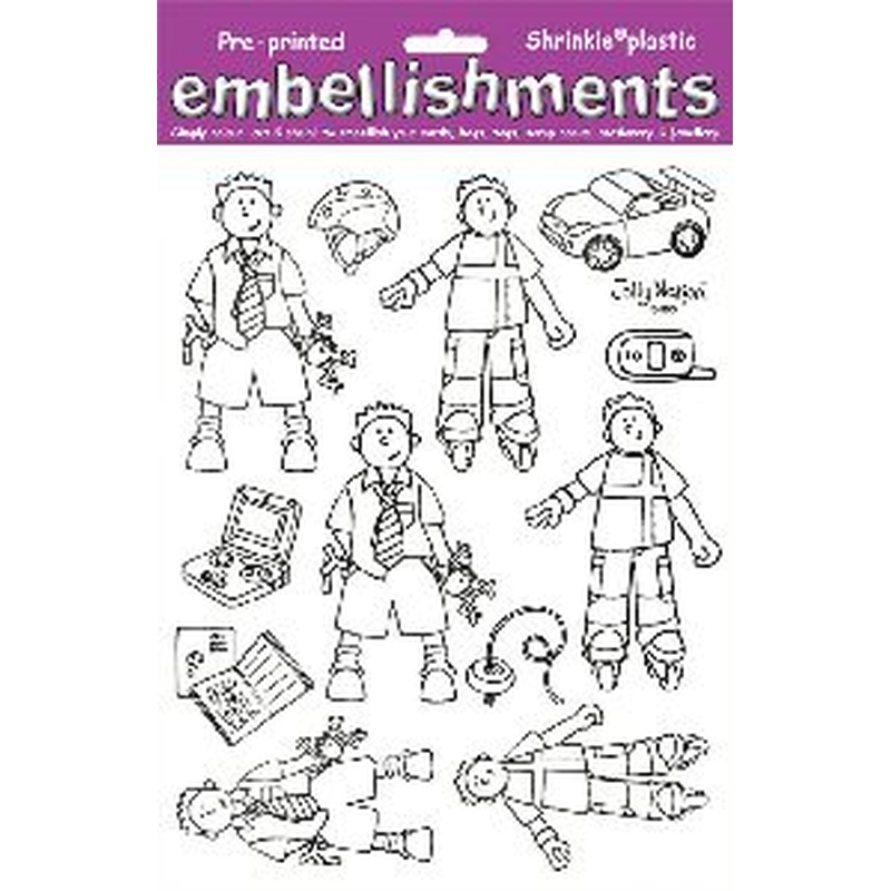 Shrink Art - Jolly Nation Schoolboy/Skater