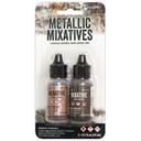 Tim Holtz - Distress Alcohol Ink Mixative - Rose Gold & Gunmetal
