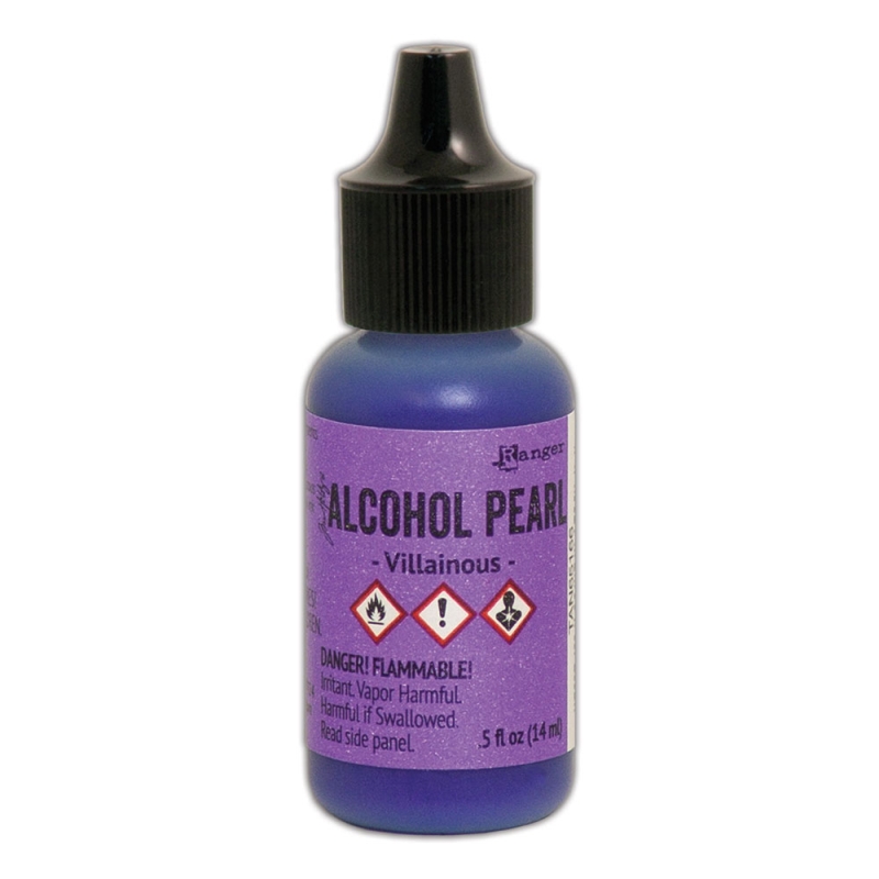 Tim Holtz - Distress Alcohol Ink Pearls - Villainous 