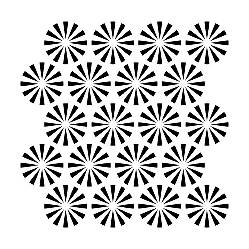 6x6 Stencil Retrobursts