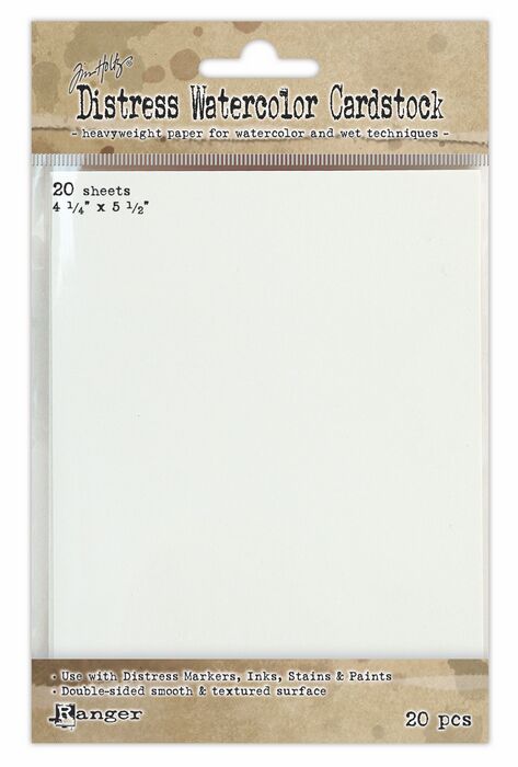 Tim Holtz - Distress Watercolour Cardstock (20 pack)