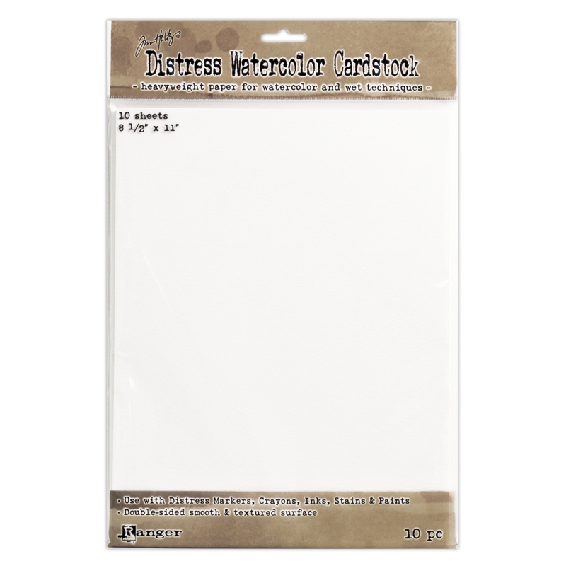 Tim Holtz - Distress Watercolour Cardstock 8.5"x11" (10 Pack)