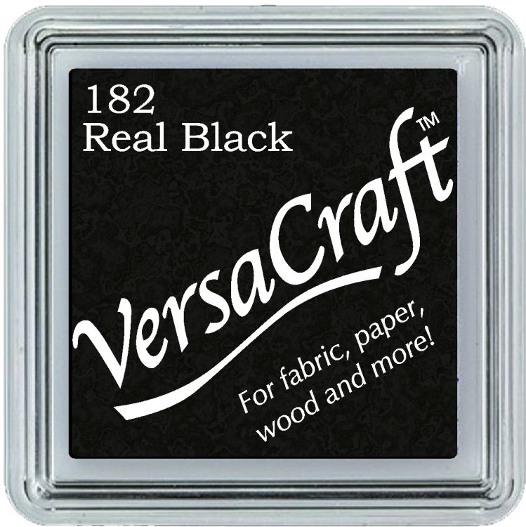 VersaCraft Real Black Small Ink Pad