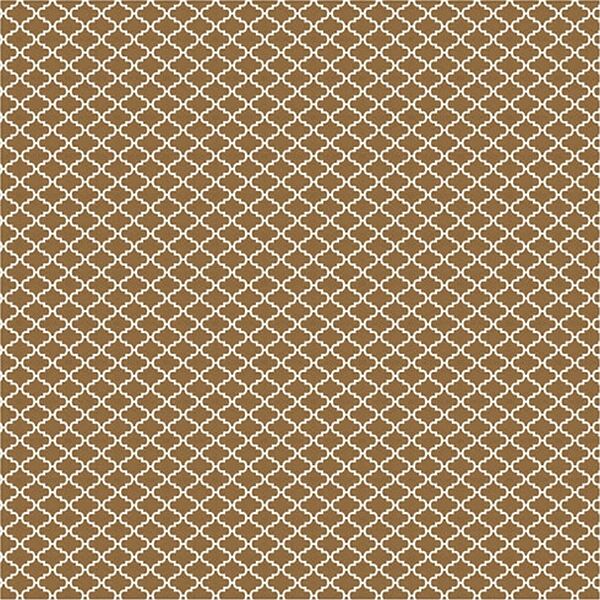 Washi Adhesive Sheet - Brown Sold in Singles