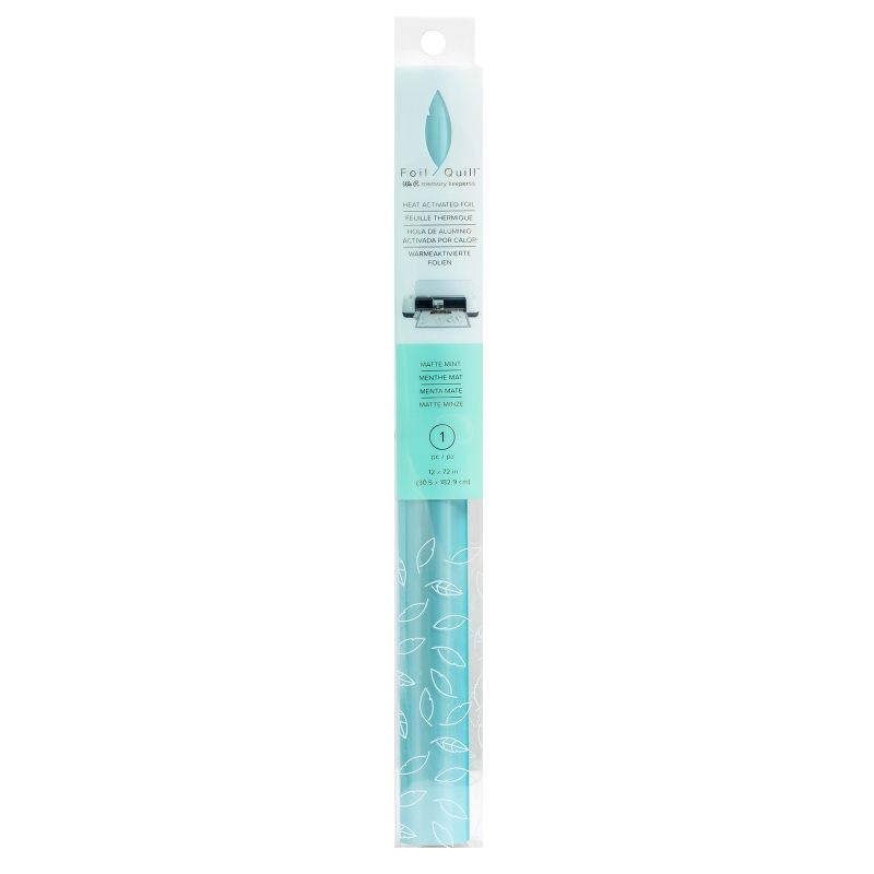 Foil Quill - 12 x 72 Inch Roll Mint Foil Roll - WR