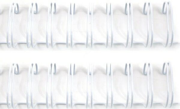 Cinch Wire Binders White .75inSold in Singles
