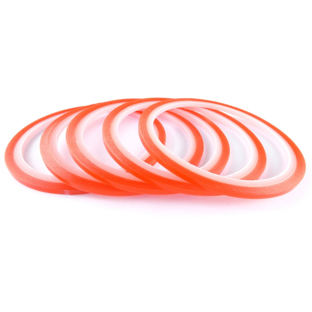 Sweet Dixie Red Liner Tape - 3mm x 5 Metre - 5 Rolls