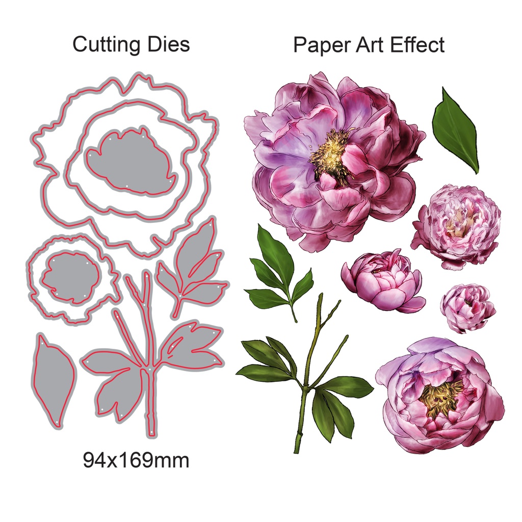 Match It Peony Dreams Die Set 