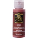 FolkArt TerraCotta Textured Paint - Red Clay (2oz)