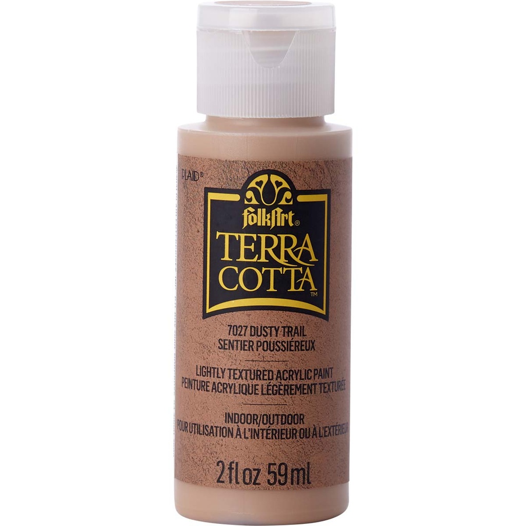 FolkArt TerraCotta Textured Paint - Dusty Trail (2oz)