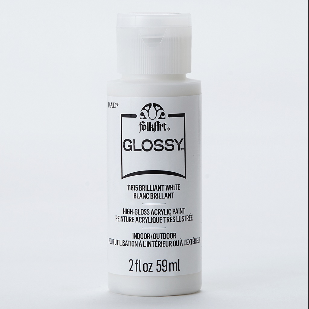 FolkArt Glossy - Brilliant White (2oz)