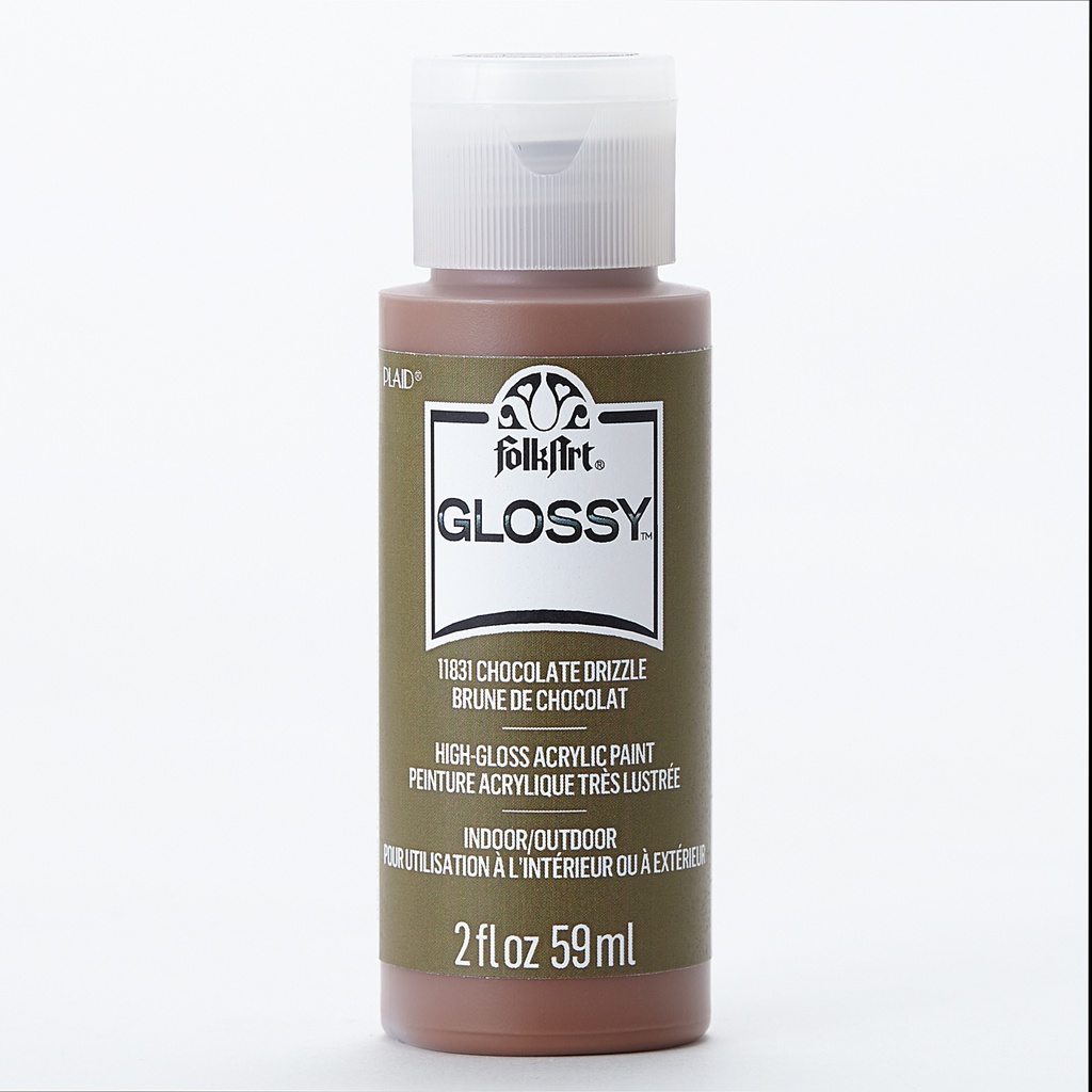 FolkArt Glossy - Chocolate Drizzle (2oz)