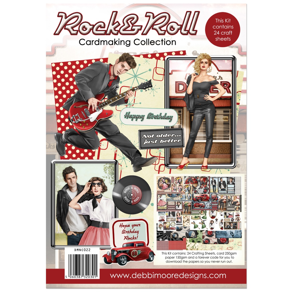 Rock & Roll Cardmaking kit