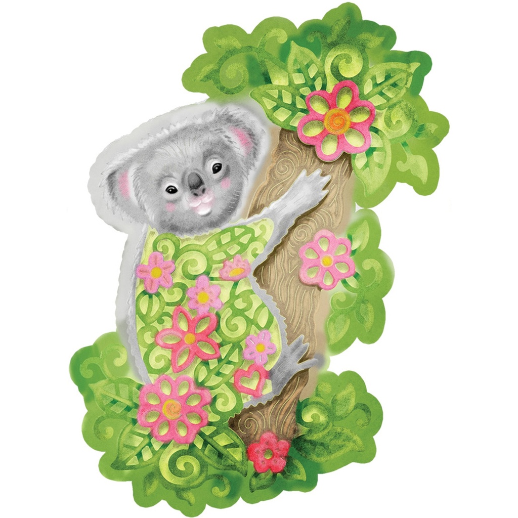 Sweet Dixie Floral Koala die set