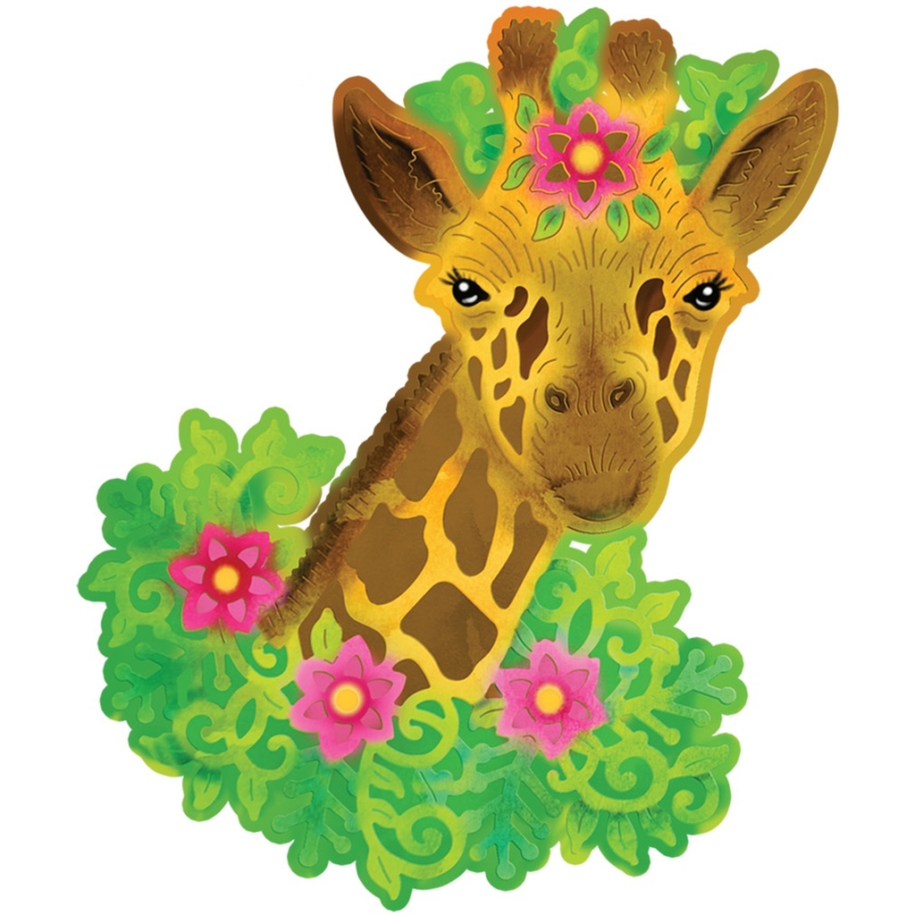 Sweet Dixie Floral Giraffe die set