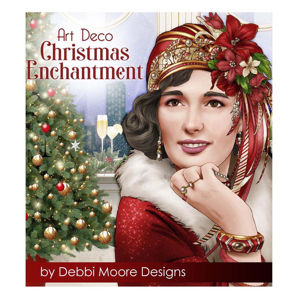 Art Deco Christmas Enchantment Collection USB