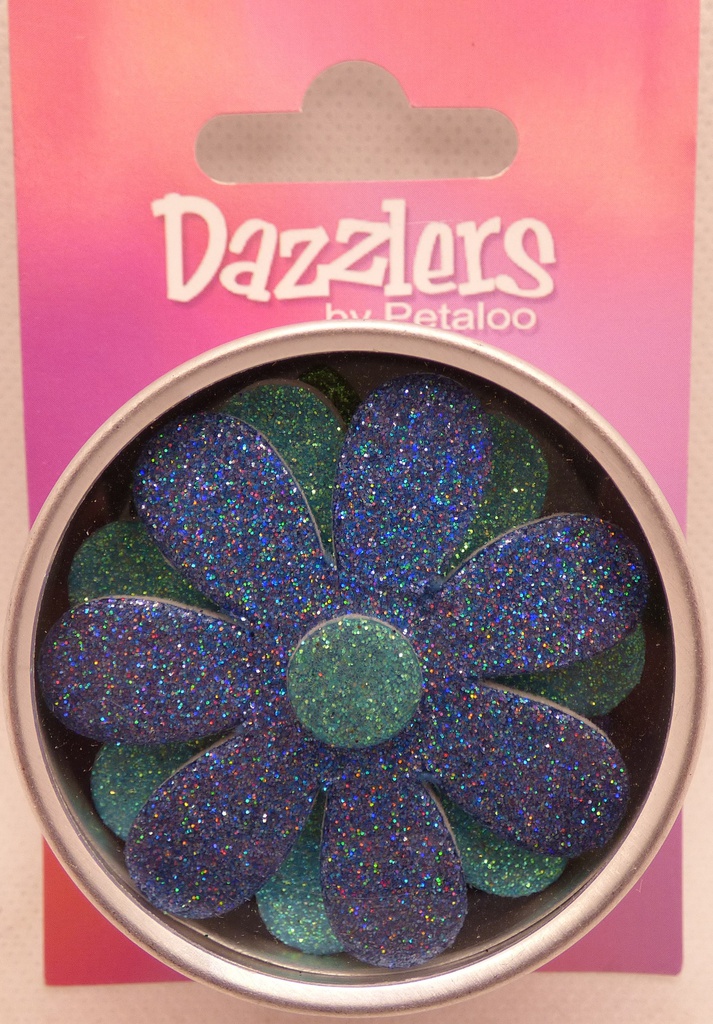  Large x 5 - Dark Blue/Light Blue/Green