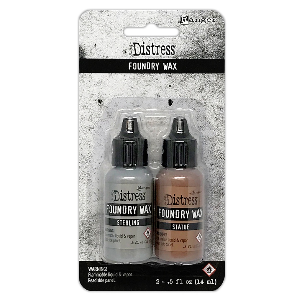 Tim Holtz - Distress Foundry Wax Kit 2 - Sterling/Statue