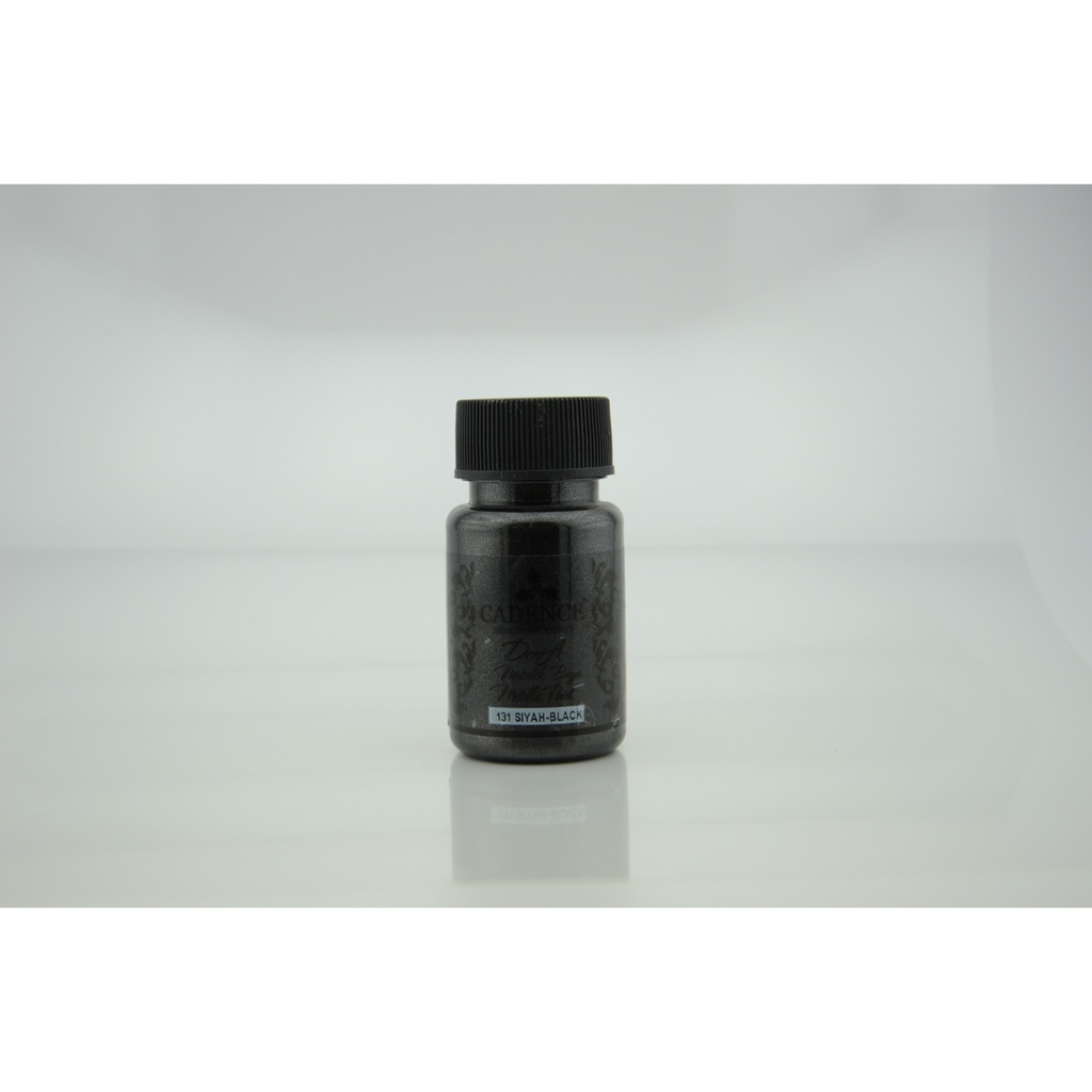Cadence Dora Metallic Paint - Black (50ml)