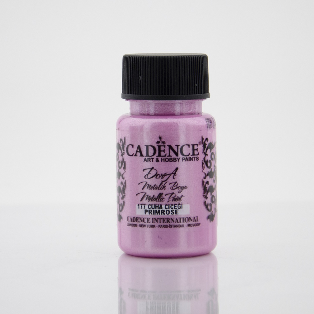 Cadence Dora Metallic Paint - Primrose (50ml)