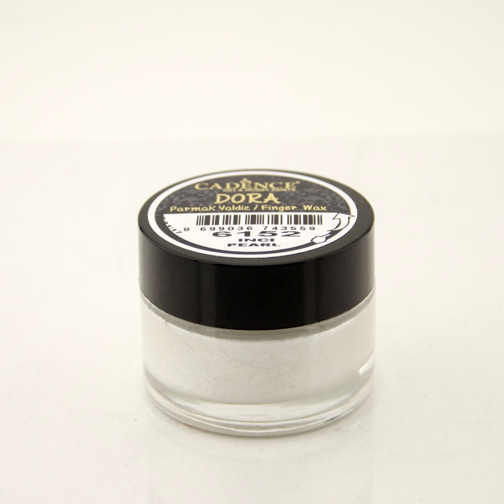 Cadence Dora Metallic Finger Wax - Pearl (20ml)