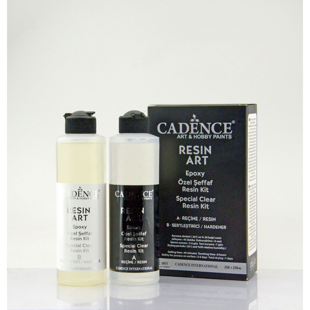 Cadence 250 + 250 ml Resin Art - Special Clear Resin Kit 